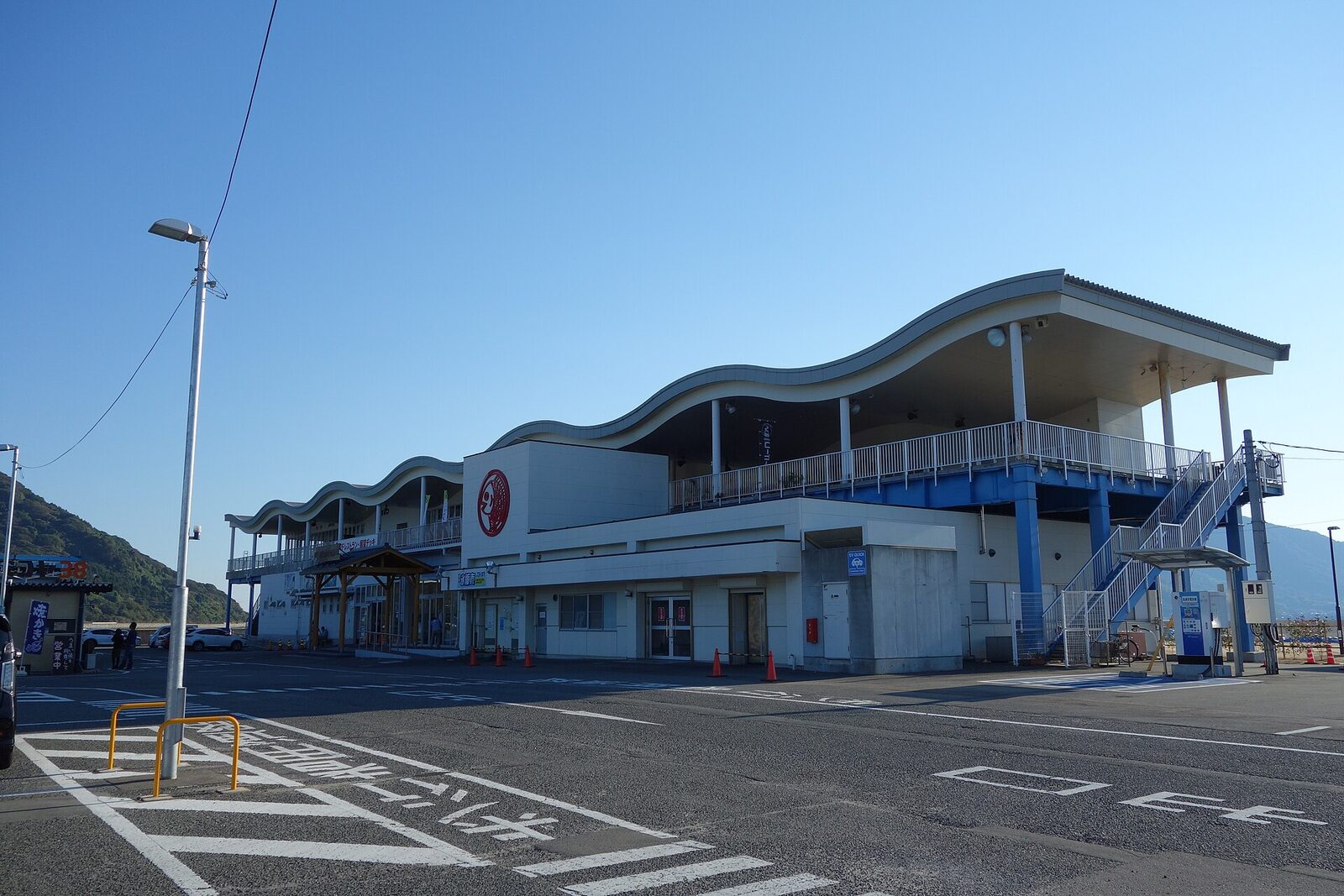 11月1日のフェスの会場の道の駅 潮彩市場防府(2018年11月撮影。フェスの当日の写真ではありません)